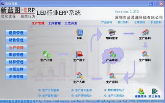 led行业erp 定制个性化解决方案价格及规格型号